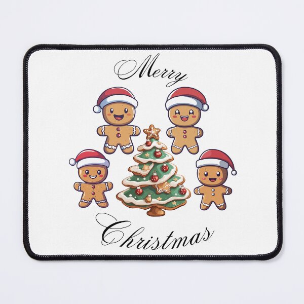 Item preview, Festive Christmas tree and cheerful Christmas gingerbreads. Merry Christmas to everyone (v.4) designed and sold by All43.