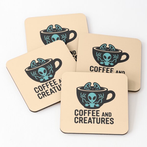 Item preview, Coffee Design with an Alien Creature designed and sold by 123ks.
