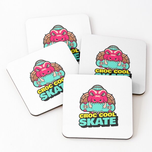 Item preview, Croc Cool Skate: Fearless on Wheels designed and sold by OwOlet.
