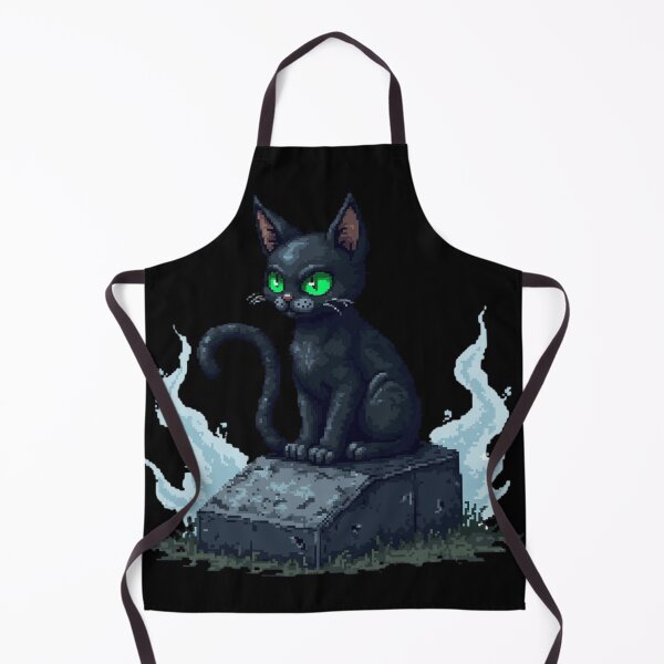 Item preview, Pixel Goth Cat designed and sold by SignumShop.
