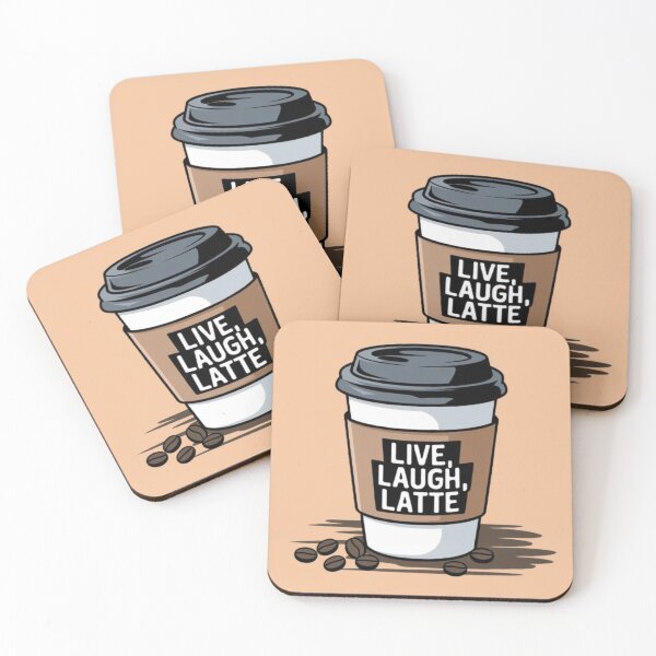 Item preview, Live Laugh Latte designed and sold by 123ks.