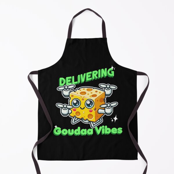 Item preview, Delivering gouda vibes cheese drone designed and sold by Visual-digital.