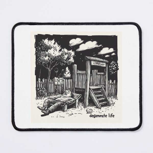 Item preview, Degenerate Life: Majoring in Bad Decisions – Dark Humor Merch designed and sold by Ignorant-Artist.