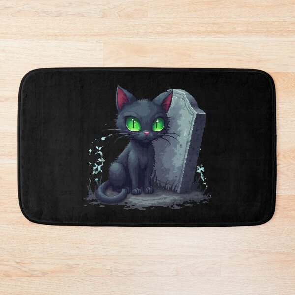 Item preview, Pixel Goth Cat designed and sold by SignumShop.