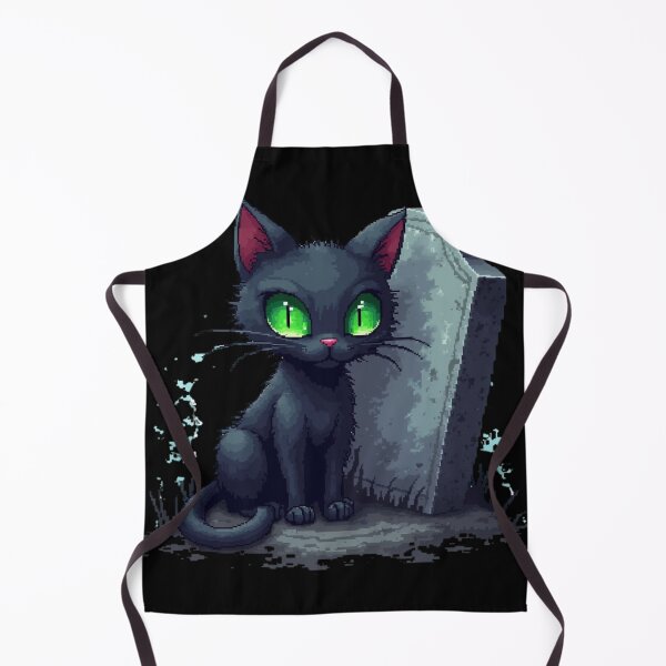 Item preview, Pixel Goth Cat designed and sold by SignumShop.