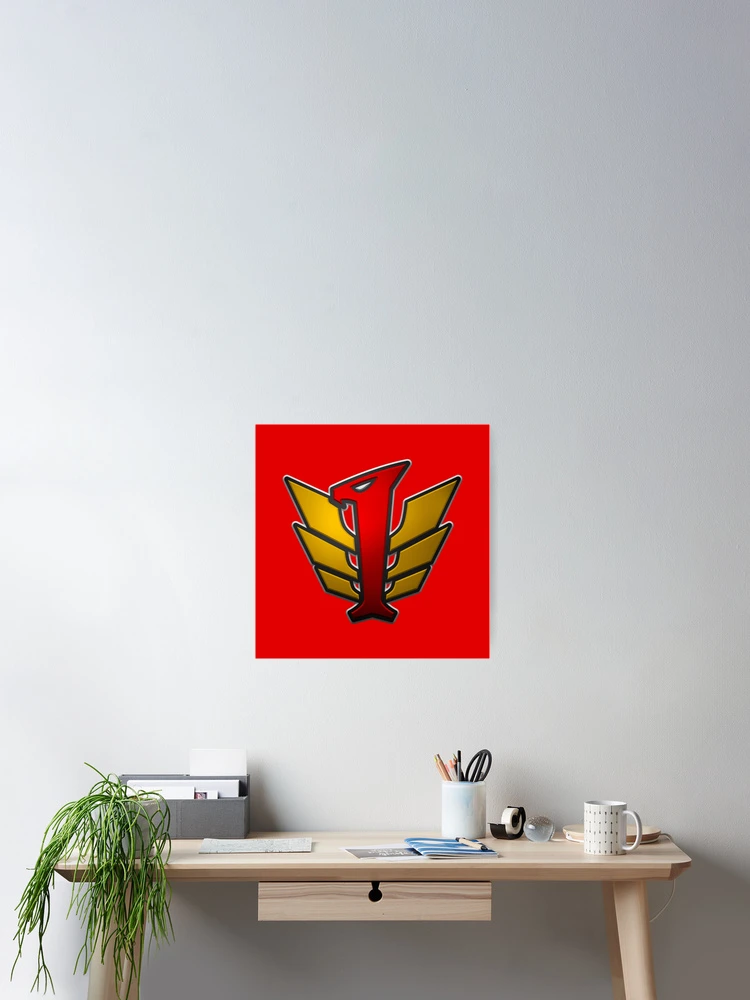 Thumbnail 2 of 3, Poster, Engine Sentai Go-Onger/RPM Red Ranger designed and sold by KalElsDesigns.
