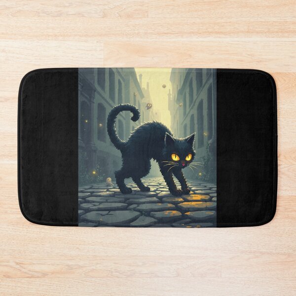 Item preview, Pixel Goth Cat designed and sold by SignumShop.