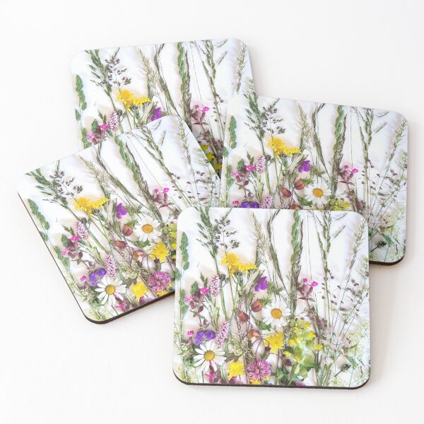 Item preview, flower meadow, alpine flowers designed and sold by Sandra Lack.