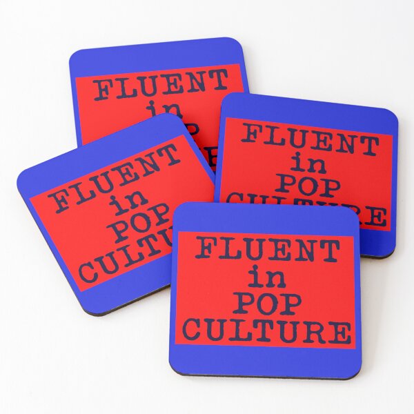 Item preview, Fluent in pop culture designed and sold by SterkalaPress.