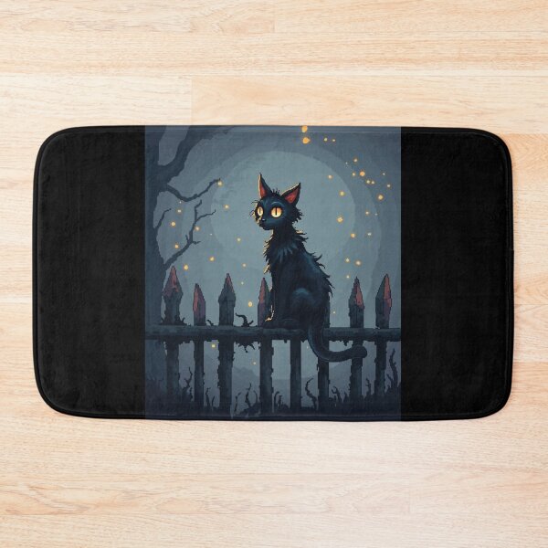 Item preview, Pixel Goth Cat designed and sold by SignumShop.