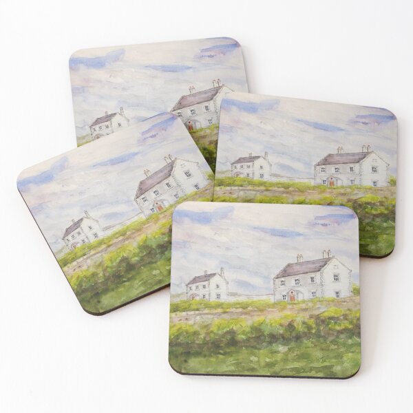Item preview, Houses at Penmon Point on Anglese designed and sold by MickArt1.