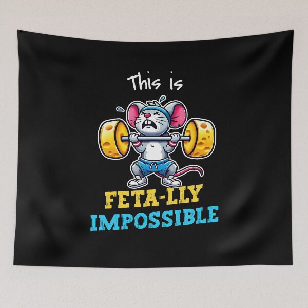 Item preview, This is feta-lly Impossible designed and sold by Visual-digital.
