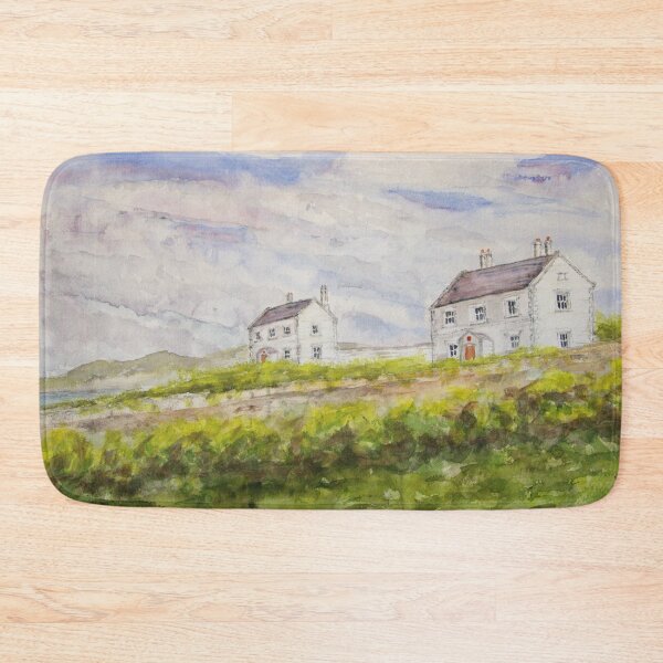 Item preview, Houses at Penmon Point on Anglese designed and sold by MickArt1.