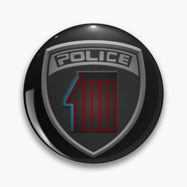 Item preview, Power Rangers SPD/Tokuso Sentai Dekaranger Badge - Shadow designed and sold by KalElsDesigns.