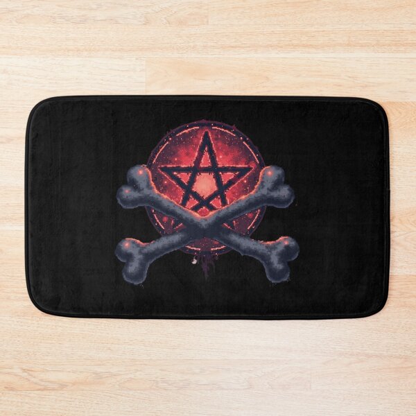 Item preview, Crossed bones with a Pentagram designed and sold by SignumShop.