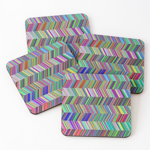 Item preview, colorful zigzags designed and sold by chambergambit.