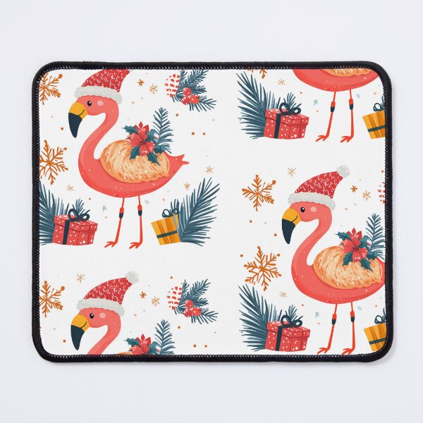 Item preview, Festive Christmas Flamingo – Holiday Cheer Design designed and sold by ArtfullyJua.