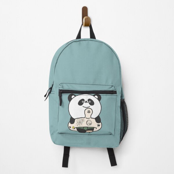 Item preview, cute panda without a leg goes for a swim designed and sold by alesamoon.