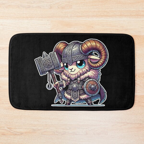 Item preview, Fun and Imposing Kawaii Viking Ram designed and sold by lAnJefurtifeu.