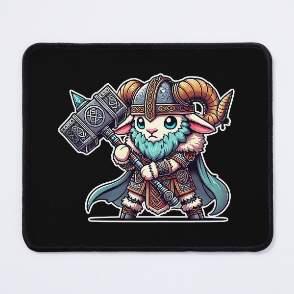 Item preview, Fun and Imposing Kawaii Viking Ram designed and sold by lAnJefurtifeu.