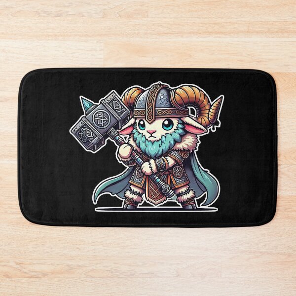 Item preview, Fun and Imposing Kawaii Viking Ram designed and sold by lAnJefurtifeu.