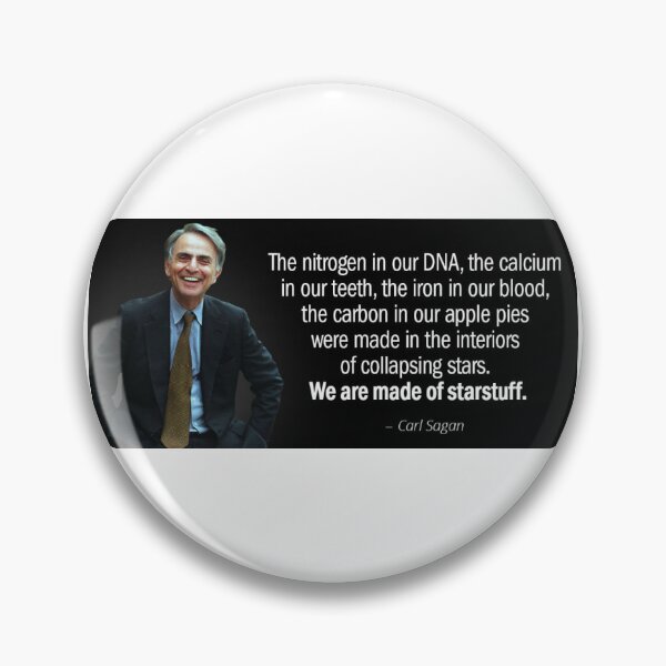 Item preview, We Are Made of Star Stuff_Carl Sagan designed and sold by Quotology.