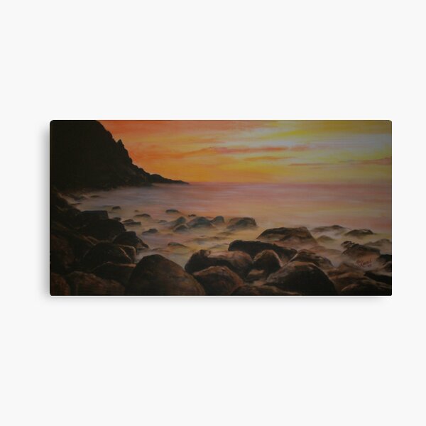 SUNSET AT SEA Canvas Print