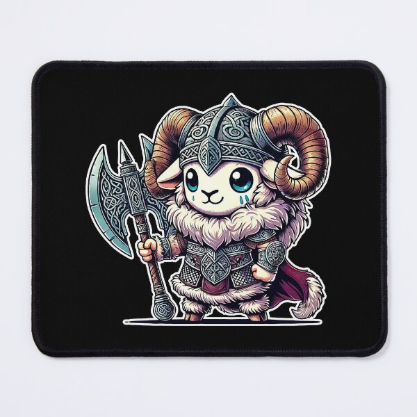 Item preview, Fun and Imposing Kawaii Viking Ram designed and sold by lAnJefurtifeu.