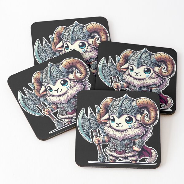 Item preview, Fun and Imposing Kawaii Viking Ram designed and sold by lAnJefurtifeu.