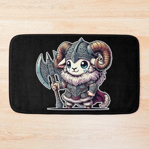 Item preview, Fun and Imposing Kawaii Viking Ram designed and sold by lAnJefurtifeu.