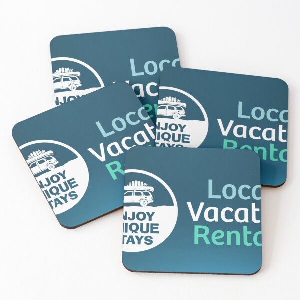 Item preview, Enjoy Unique Stays Local Vacation Rentals Blue designed and sold by willey84.