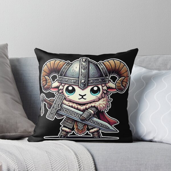 Item preview, Fun and Imposing Kawaii Viking Ram designed and sold by lAnJefurtifeu.