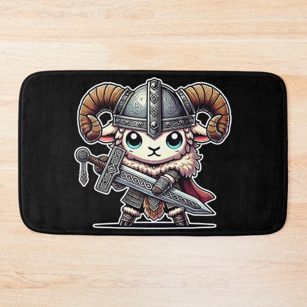 Item preview, Fun and Imposing Kawaii Viking Ram designed and sold by lAnJefurtifeu.