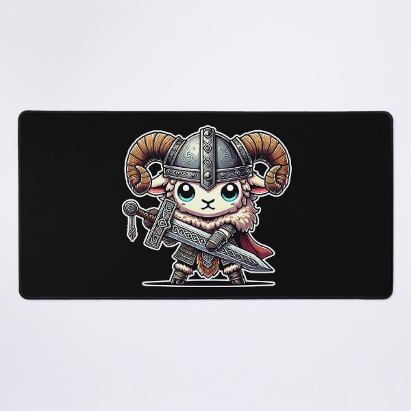 Item preview, Fun and Imposing Kawaii Viking Ram designed and sold by lAnJefurtifeu.