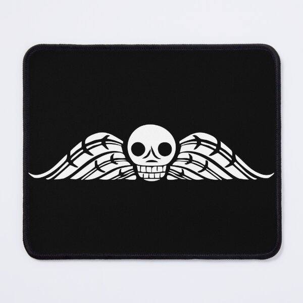 Item preview, Memento Mori / Puritan Grave Skull and Wings designed and sold by kaeashtin.