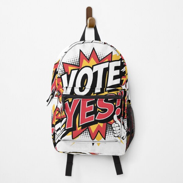 Item preview, Vote Yes Retro Comic Pop Art Design designed and sold by ZetaDream.