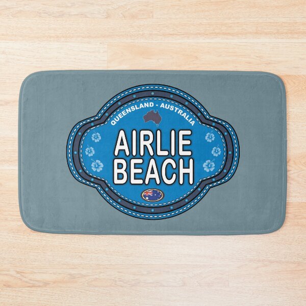 Item preview, Airlie Beach Australia stitching effect emblem designed and sold by studioss76.
