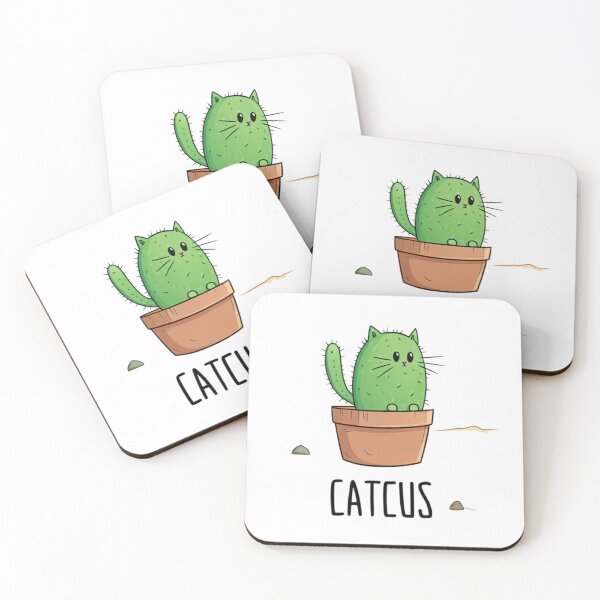 Item preview, Catcus: The Purrfect Blend of Cactus and Cat Humor designed and sold by HarbeShop.