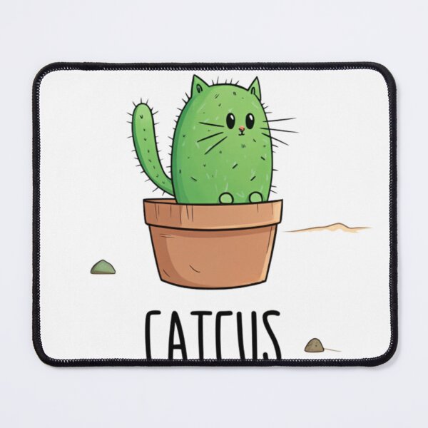 Item preview, Catcus: The Purrfect Blend of Cactus and Cat Humor designed and sold by HarbeShop.