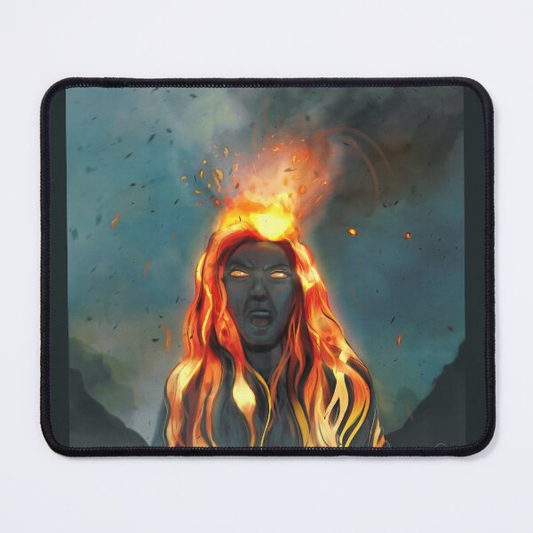 Item preview, Angry explosive volcano woman designed and sold by Sowa-draw.
