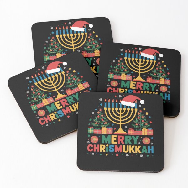 Item preview, Merry Chrismukkah 2024 Happy Hanukkah Christmas  Santa Hat designed and sold by PosiMCreations.