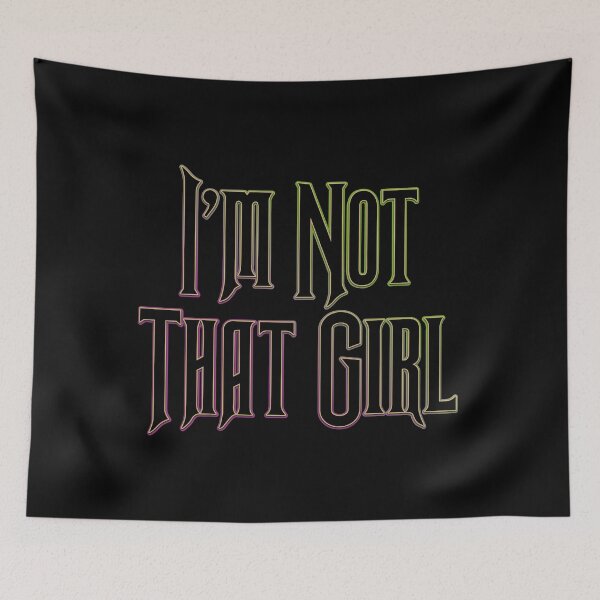 Item preview, I'm Not That Girl (Wicked inspired graphic) designed and sold by leAnomis.