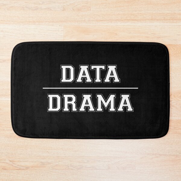 Item preview, Data Above Drama Analytical Minds and Drama-Free Vibes  designed and sold by The Junto Shop.
