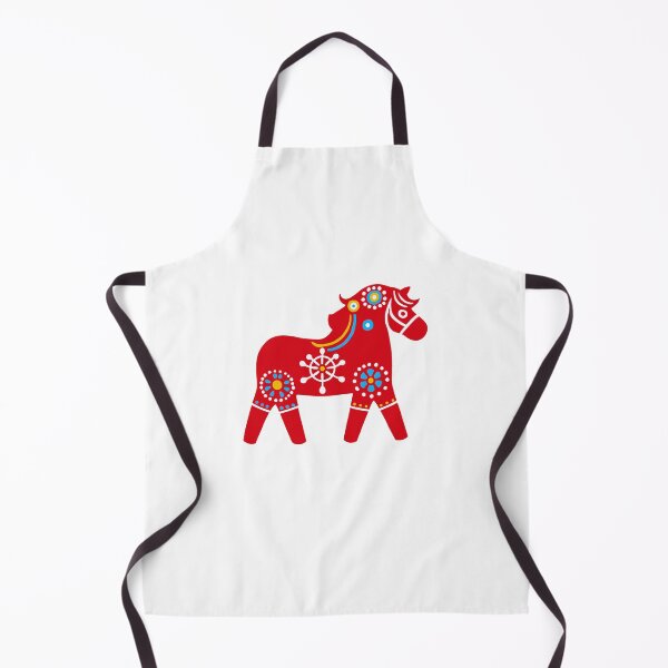 Item preview, Scandinavian dala horse designed and sold by FreshArtFusion.