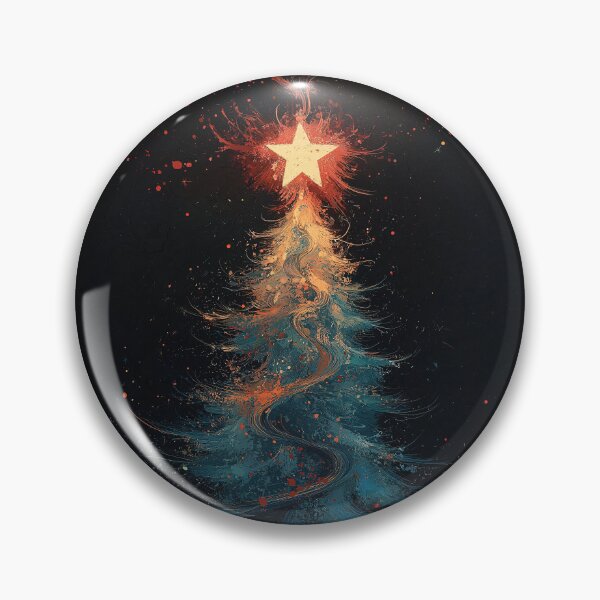 Item preview, Celestial Christmas: The Painted Tree of Stars designed and sold by davidonstudio.