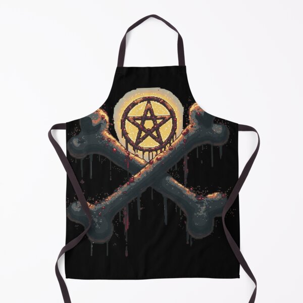 Item preview, Crossed bones with a Pentagram designed and sold by SignumShop.