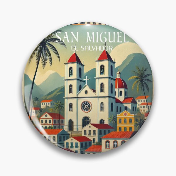 Item preview, Travel Vintage Wall Art El Salvador | San Miguel  designed and sold by kestrada2906.