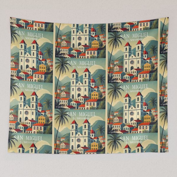 Item preview, Travel Vintage Wall Art El Salvador | San Miguel  designed and sold by kestrada2906.