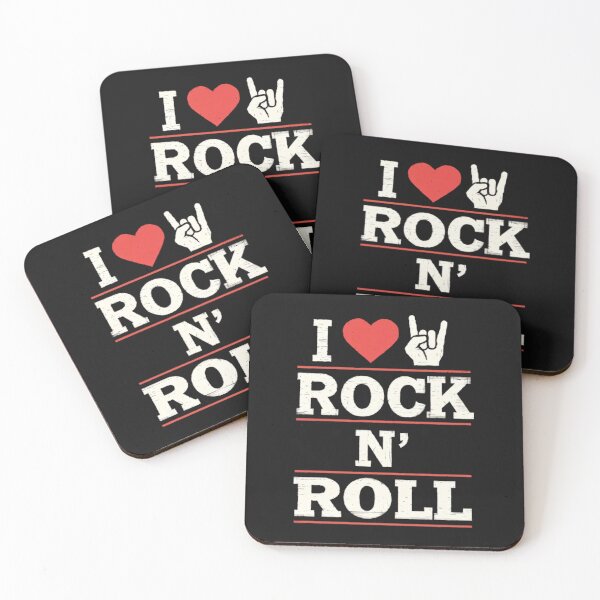 Item preview, I love rock n' roll designed and sold by BugiDesignArt.