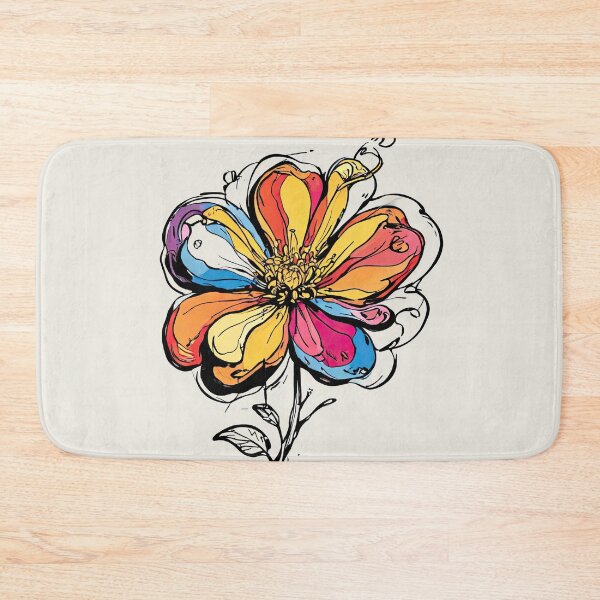 Item preview, colored flower designed and sold by Javier Narváez Solarte.
